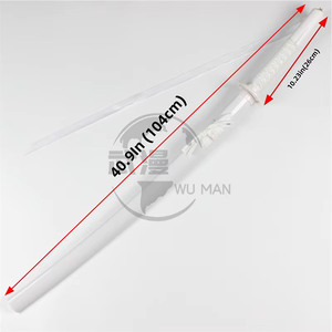 Espada de Cosplay de <span class=keywords><strong>Bleach</strong></span>, <span class=keywords><strong>Rukia</strong></span> Kuchiki, Sode No Shirayuki, Katana sin Afilar, Zanpakuto, Artículo Coleccionable de Anime - Product Image 1