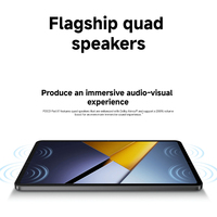Nueva Tablet POCO Pad X1 8+512G Gris/Azul Profesional para HyperOS 2 Qualcomm Snapdragon 7+ Gen 3 con Pantalla Táctil Capacitiva y Wi-Fi