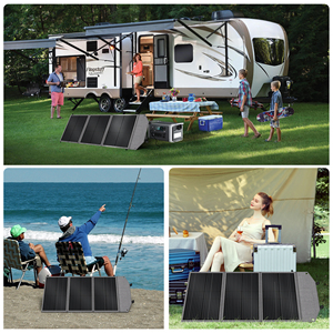 Panel Solar Portátil Plegable, Cargador Solar Monocristalino para Camping, RV, Aire Libre, con Carga Rápida USB-C PD - Product Image 3