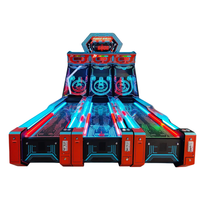 Bowling Cricket Balling Arcade Skee Ball Machine de jeu à pièces Divertissement intérieur Rolling Bowling Tickets Redemption
