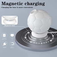 Vibrateur Clitoridien Football 10 Modes Silencieux Étanche IPX7 Recharge Magnétique Portable Discret Jouet Adulte pour Femme et Couple