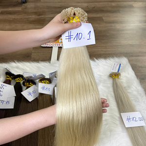 Extensiones de Cabello Populares y Modernas, Cabello Virgen Vietnamita con Punta de Queratina, Tienda de Colores - Product Image 4
