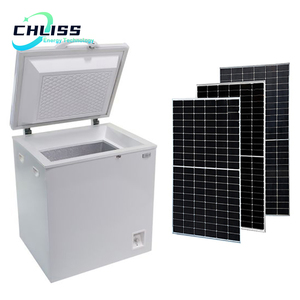 Chliss 12V 315L sâu năng lượng mặt trời Pin Powered đôi cửa đôi phòng Tủ đông năng lượng mặt trời điện tủ lạnh tủ đông - Product Image 3