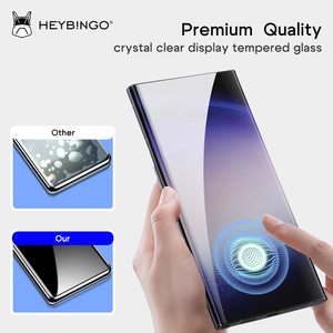 HD rõ ràng chống xước UV bảo vệ màn hình cho samgsung S24 S25 Ultra 3D cong UV Tempered Glass bảo vệ màn hình - Product Image 4