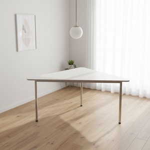 Modern High Quality <b>Wooden</b> Eco-Friendly <b>Extendable</b> Triangle <b>Dining</b> <b>Table</b> for <b>Dining</b> Room Home Furniture - Product Image 5