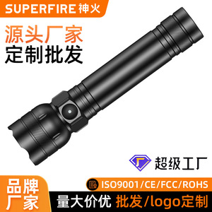 เซินฮั่วไฟฉาย LED พลังงานสูง L27 1000 ลูเมนส์แบบชาร์จไฟได้กลางแจ้งกันน้ำได้ยาวนาน - Product Image 4