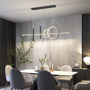 Restaurant Lustre Moderne Simple Créatif Long Salle À Manger bar Nordic Light Luxe Ciel <span class=keywords><strong>Étoilé</strong></span> <span class=keywords><strong>Plafond</strong></span> Plein d'Étoiles Lampes - Product Image 4