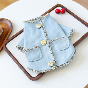 अद्वितीय डिजाइनर पालतू वस्त्र शरद ऋतु सर्दियों कुत्ते छोटे नस्ल के लिए सर्दियों के कुत्ते कोट - Product Image 1