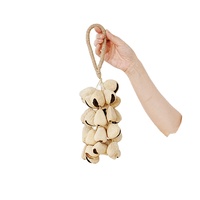 Met de hand aangezwengeld Indonesisch zwart fruit pingji (4 * 10 stuks) Handgemaakte fruitschil Indonesisch geïmporteerd fruitgeluid genezing