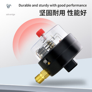 YXC100 Automatic Control Water Pump Housing Electrophoresis Material Magnetic Assisted Electrical Contact Pressure <b>Gauge</b> - Product Image 3