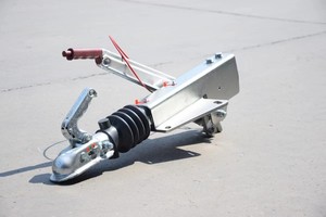 1500KG <span class=keywords><strong>Attelage</strong></span> de remorque Accouplement de dépassement Accouplement <span class=keywords><strong>freiné</strong></span> en dépassement Accouplement de remorque européen - Product Image 2