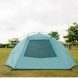 3-5 Person Light Green Camping and Hiking Tent Suppliers Ultralight Outdoor Tent for Music Festival, Party and Wedding