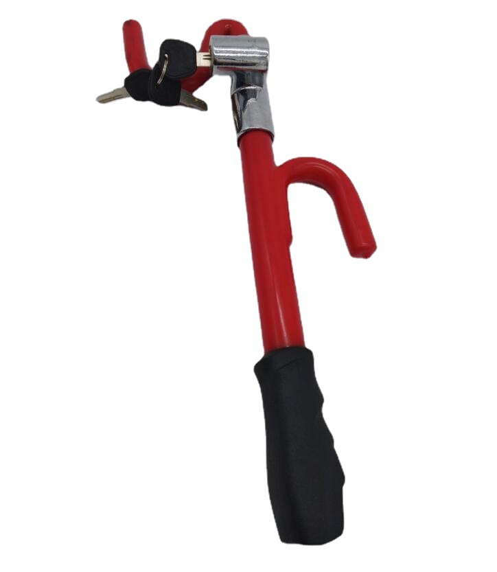 YH2058 Double Hook Car Steering Wheel Lock - CM Brand Anti-Theft Device | ajfpt.com