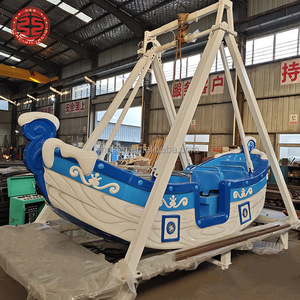 Juego Mecánico de Barco Pirata para Parque de Atracciones al Aire Libre con Certificación CE, con Remolque y Columpio, Equipo de Uso Comercial - Product Image 1