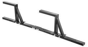 Support réglable d'échelle de <span class=keywords><strong>remorque</strong></span> en acier robuste avec 4 sangles à cliquet adaptées aux remorques ouvertes et fermées - Product Image 2