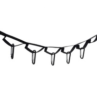 Accesorios para acampar Cinturón de correa de almacenamiento para acampar Cinturón de correa colgante de alta tenacidad con 8 ganchos para exteriores