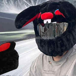 animal head motorcycle helmet WagHelmet people will point Pet Motorcycle Helmet with Face