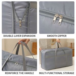 Home Space Saving <b>Compressible</b> Storage <b>Bag</b> Reinforced Carrying Handle Moving <b>Bag</b> - Product Image 4