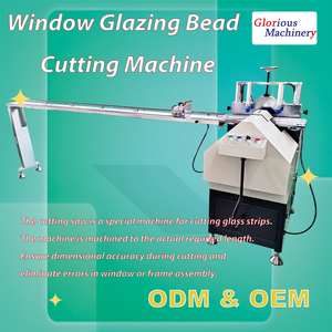 Window Frame Cutter <strong>UPVC</strong> Glazing <strong>Bead</strong> Cutting Machine for Door Making PVC Skirting Board 1.5KW 220V-380V - Product Image 2