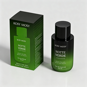 Kosy Mosy Luxury Lifestyle Market Notte Verde Underground <span class=keywords><strong>Jazz</strong></span> Club Muted Herbal Foliage Dense Cedar Mist 100ml Perfume para Hombre - Product Image 4