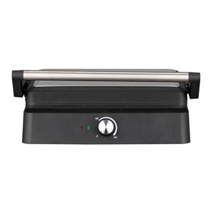 Grille-pain électrique <span class=keywords><strong>professionnel</strong></span> RSC sans fumée pour la maison, presse à sandwich, presse à panini, machine à griller doublement côtelée - Product Image 4