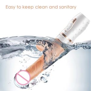 Vibratore Realistico a Forma di Pene, Giocattolo Sessuale per Donne con Funzione di Spinta e Vibrazione - Product Image 3