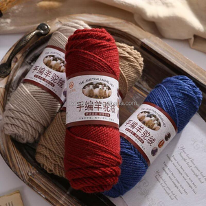 Fil DK 100% <span class=keywords><strong>Laine</strong></span> Mélange Alpaga 100g/Pelote Lavable en <span class=keywords><strong>Machine</strong></span> <span class=keywords><strong>pour</strong></span> Tricot Manuel, Confection de Pulls, Tapis, Tufting, Motif Teint - Product Image 6
