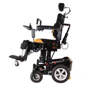 Silla de Ruedas Eléctrica Resistente con Motor Potente, Función de Elevación y Reclinación Trasera para Personas con Discapacidad - Product Image 2