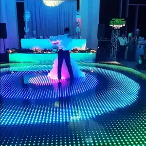 Super Thin Wireless Disco Dj Light Up Led Digital Dance Floor For Wedding Party Event Sale Led Screen