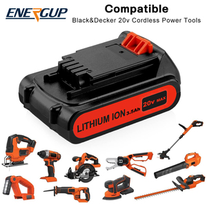 Cho đen Decker lbxr20 <span class=keywords><strong>20V</strong></span> Max <span class=keywords><strong>Lithium</strong></span> Ion Battery Pack thay thế tương thích cho Cordless khoan tác động điều khiển và các công cụ điện - Product Image 2