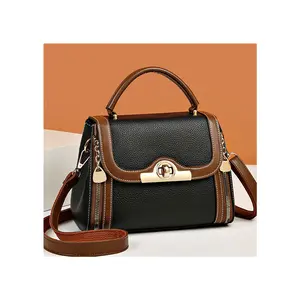 Fournisseur sac à bandoulière pour femmes sac à main à la mode impression personnalisée petit sac carré PU sac à bandoulière étanche pour dames