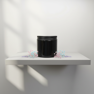 ขวดพลาสติกใส สีเหลืองอำพัน สีดำ สำหรับครีมเครื่องสำอางหรือสไลม์ ขนาด 100 มล. 120 มล. 400 มล. 500 มล. พร้อมฝาสีขาวหรือสีดำ - Product Image 3