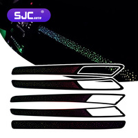 SJC 64 couleurs, éclairage ambiant de voiture, éclairage LED intérieur pour Volkswagen Golf7 MK7 2014-2020, symphonie de ciel étoilé, accessoires décoratifs
