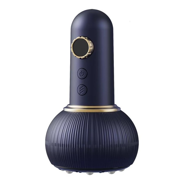 Electric Scraping Instrument Health Scraper Sucking Negative Pressure Heating Cupping Instrument Meridian Brush Heated Gua Sha