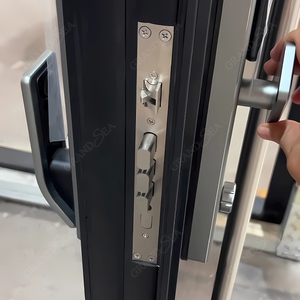 <span class=keywords><strong>Puerta</strong></span> Pivotante Exterior de Alta Calidad, Negra, Eficiente Energéticamente, de Seguridad, Grande, de <span class=keywords><strong>Entrada</strong></span> Principal, de Acero Inoxidable - Product Image 5