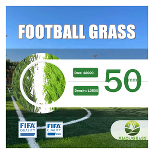 Césped artificial con certificación de calidad de 50mm para fútbol, campo deportivo, césped sintético para <span class=keywords><strong>Cancha</strong></span> de campo de fútbol - Product Image 3