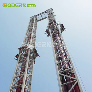 Equipo de parque de atracciones Thrill Amusement, máquina de saltos de torre gemela para Luna Park, carnaval, feria al aire libre, en venta. - Product Image 1