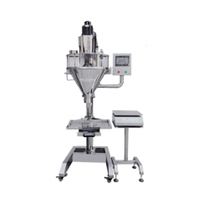 Machine de remplissage de poudre semi-automatique JIANFENG pour bouteilles, sacs, lait, cosmétiques, produits chimiques, avec système de pesage et de dosage par vis sans fin