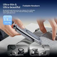 Support de téléphone portable adhésif double face ultra-fin multifonction pliable pour voiture, vente en gros d'usine, gadgets automobiles