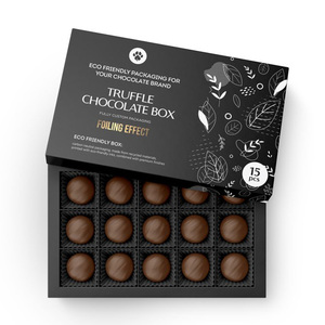 Luxury <strong>Fancy</strong> Custom Handmade <strong>Chocolate</strong> Praline Bar Candy Paper Gift <strong>Chocolate</strong> <strong>Packaging</strong> Box <strong>Chocolate</strong> Box - Product Image 1