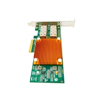 Tarjeta de red 10g Intel 10GB NIC Adaptador de red Ethernet Pci-e X4 Tarjeta Lan de fibra óptica Servidor Productos de red NIC