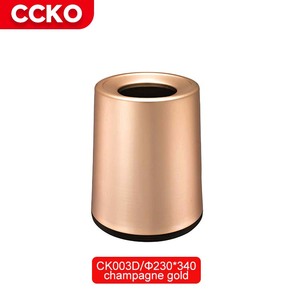 Vòng nhà hàng sảnh khách sạn phòng Thùng rác nhỏ Thùng rác nhà bếp khách sạn Thùng rác Thùng rác kim loại thùng rác có thể mở thùng rác hàng đầu - Product Image 6