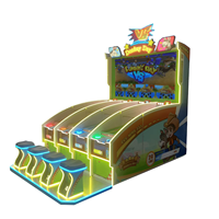 Crazy Clown Deluxe pour Coin Pusher Kit Anglophone Arcade Pushin' Prizes Machine avec Bill Changer en Plastique Durable