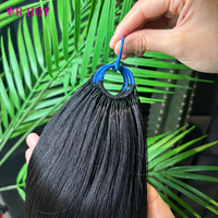 Extensions de cheveux humains 100% naturels vietnamiens pour tresses bohèmes, pré-bouclées, bouclées birmanes, nœuds miracle, cheveux humains au crochet effet plume