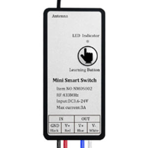 Interruptor Inalámbrico Multiusos de Alta Capacidad de Corriente con Tecnología RF433MHz 3.6~12V - Product Image 4
