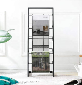 Máy tính để bàn 3-Tier dây kim loại lưới báo hiển thị giá truy cập cuốn sách hiển thị đứng bảng Top Tạp Chí chủ hiển thị đứng giá - Product Image 6