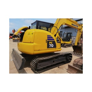 Excavatrice sur chenilles hydraulique Komatsu PC70-8 d'occasion, excavatrice compacte PC70-8 d'origine japonaise en bon état - Product Image 5