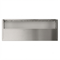Unit Bar Bawah Meja Kapasitas Es Besar 175L Bahan Stainless Steel 304 316, Stasiun Koktail Modular, Meja Bar Garnish