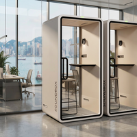 Cabine de bureau insonorisée professionnelle, cabine de travail insonorisée pour appels téléphoniques privés
