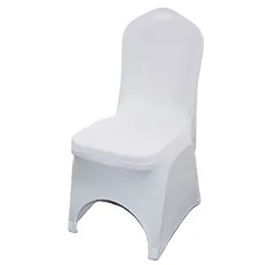 연회 결혼식을 % s 주문 도매 호화스러운 높은 뻗기 백색 의자 덮개